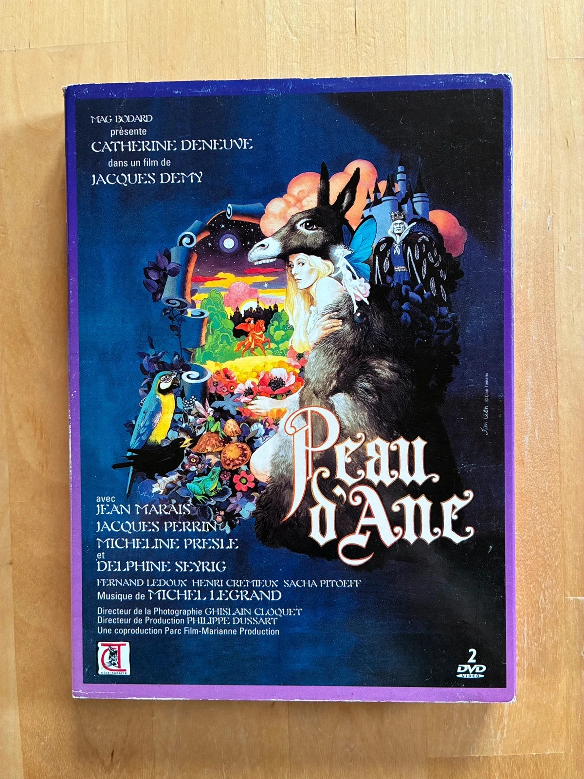DVD Peau d’âne de Jacques Demy édition collector.